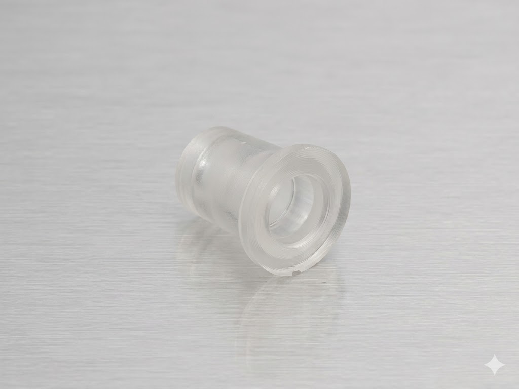 Klijuojamas tūrinis raidžių laikiklis 20mm skaidri (mama) 2044