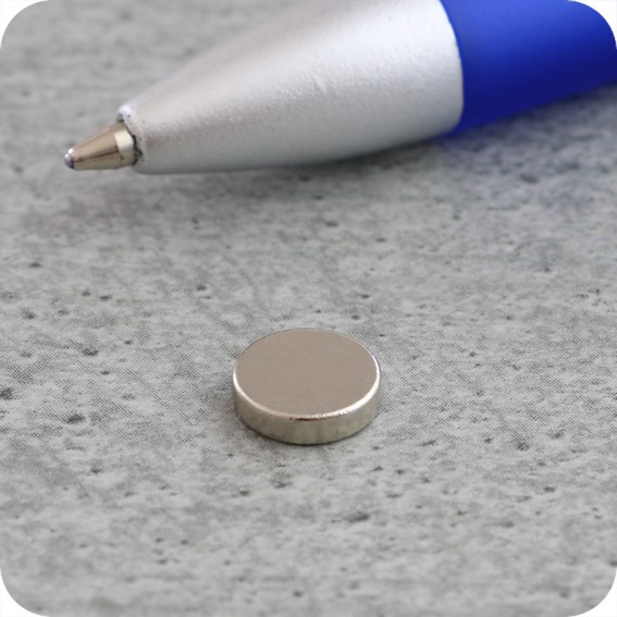 Magnetiniai apskritimai, 8mm x 2mm, N35 (100 vnt.)