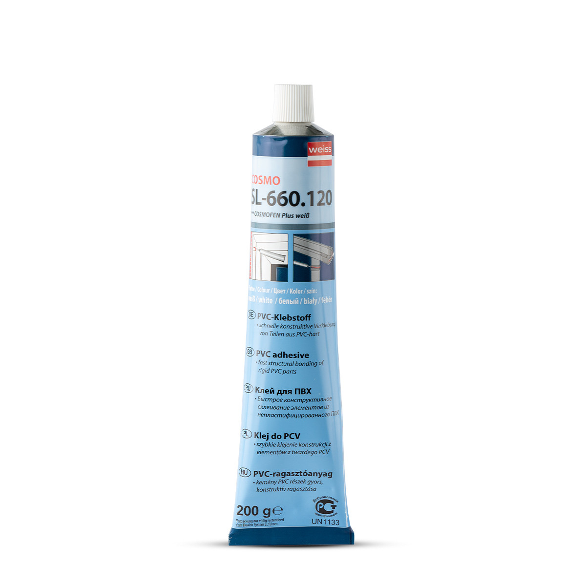 WEISS Balti klijai Cosmofen SL-660.120 HV, 200g