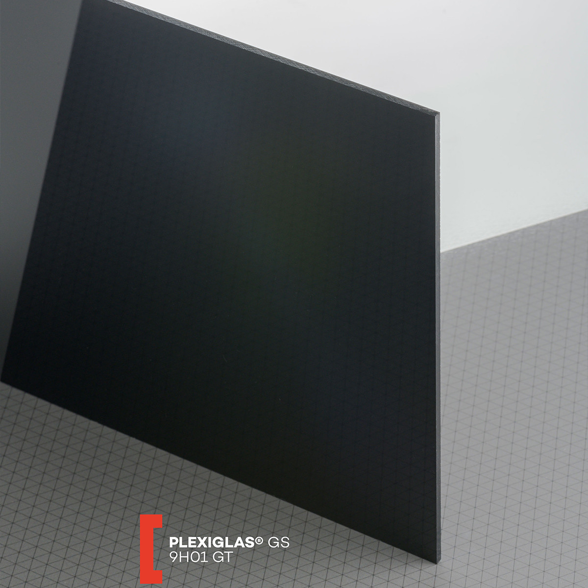 POLYVANTIS GmbH Plexiglas GS (3050x2030x3mm) 9H01 juoda (811)