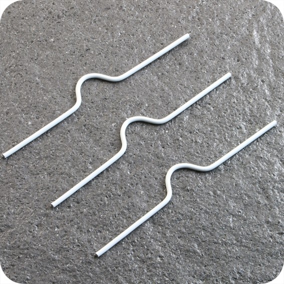 Kabliukai kalendoriams 100mm (balti)