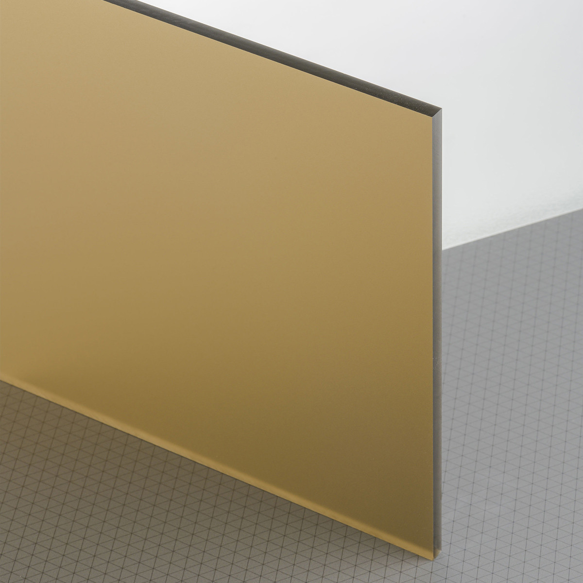 POLYVANTIS GmbH Plexiglas Satinice (3050x2030x6mm) bronzinė 8C01 DC dvipusė