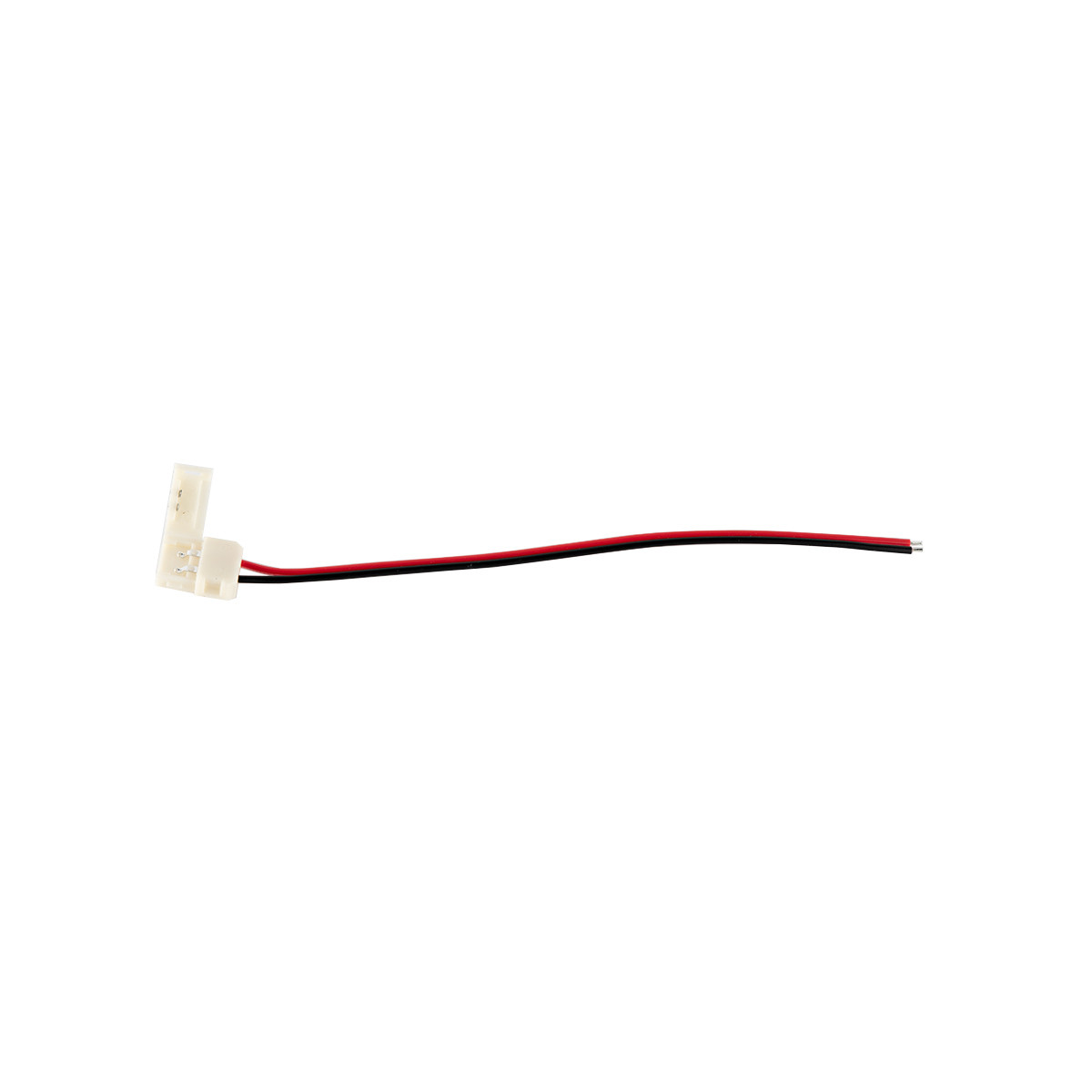 Led jungtis vienguba (10 mm) pločio vienspalvei LED su laidu 1CN-05-014