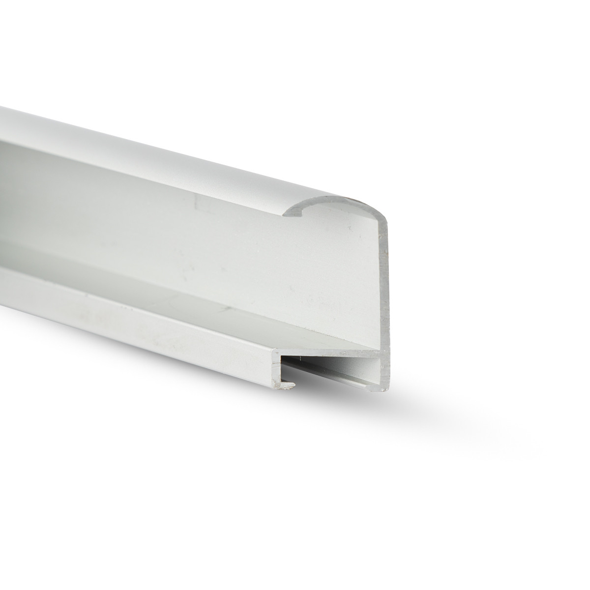 Aliuminis profilis rėmeliams 71-004 ilgis 3040mm, 1101028 sidabrinė matinė