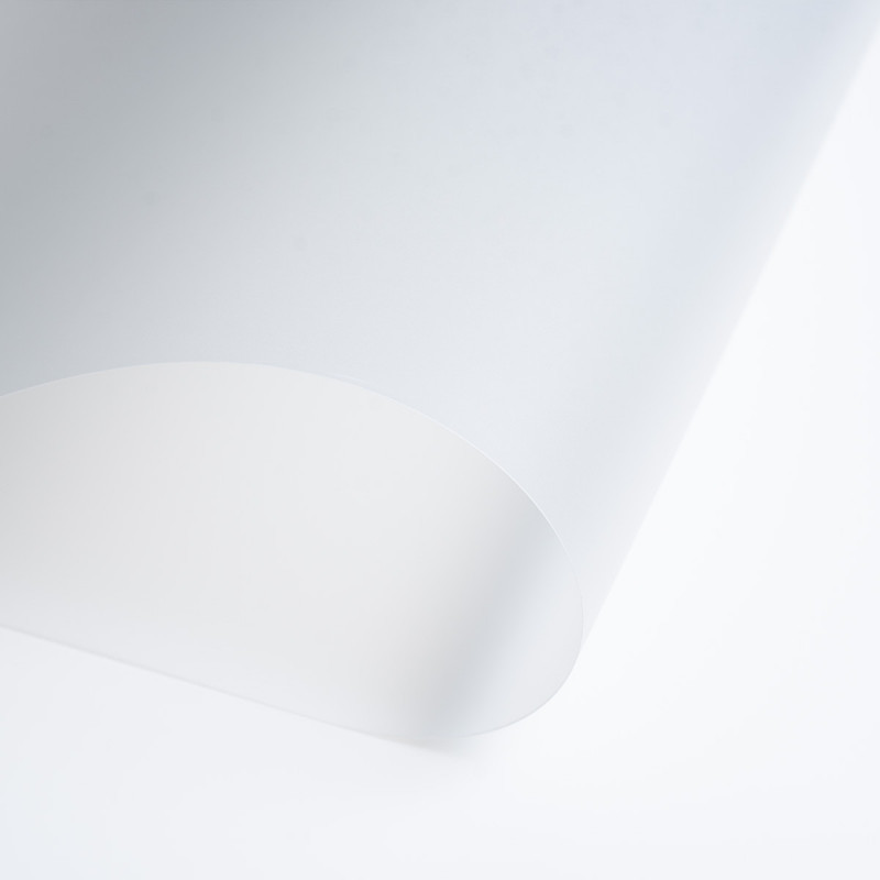 Axipack Polipropileno (PP) plokštė Viprint Elegance (1000x700x0,3 mm) G02 permatoma (0000) matinė