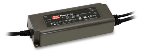 LED Maitinimo šaltinis lauko sąlygoms Mean Well PWM 90W IP67
