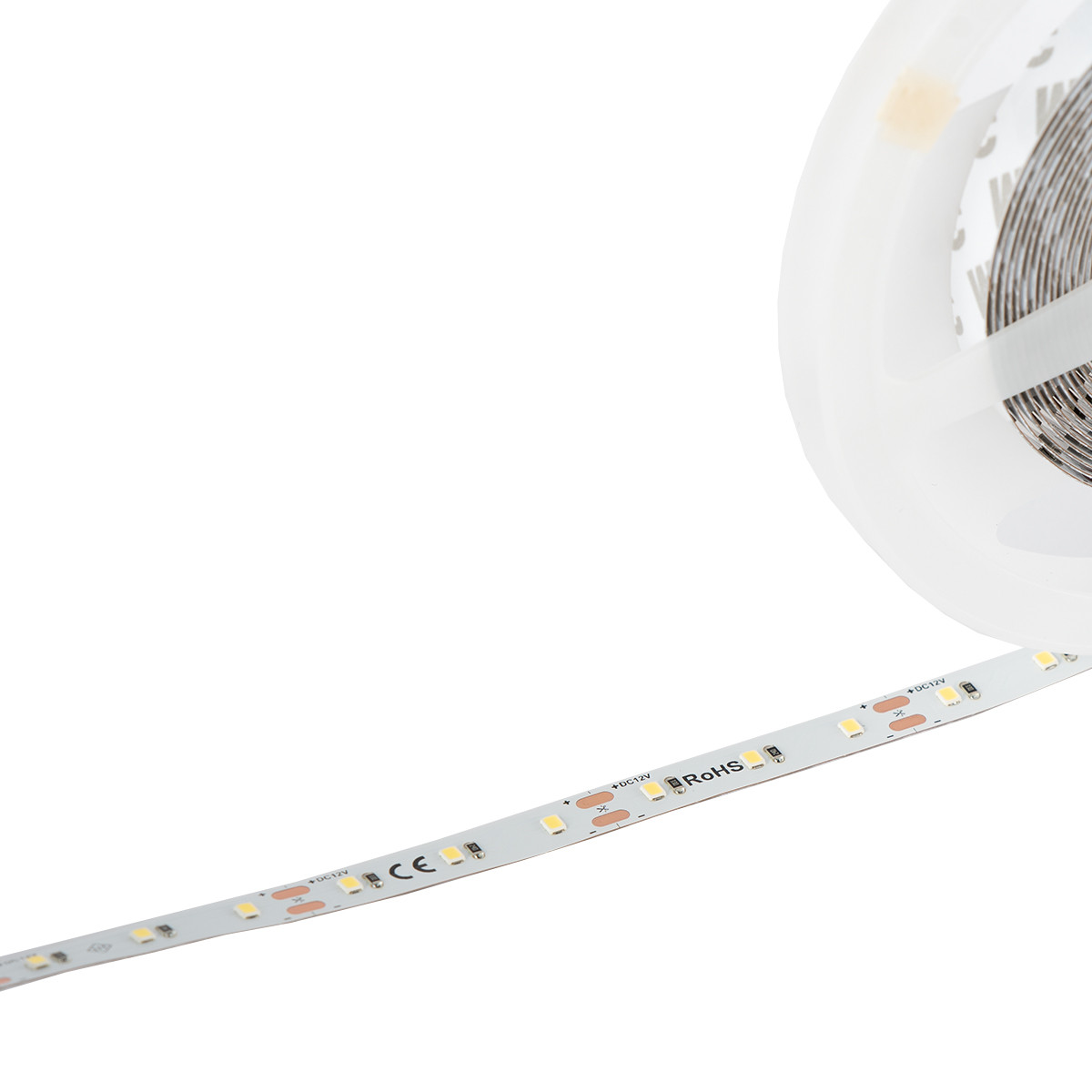 Horizontali lanksti LED juosta 60LED/12W/m (W62) balta/šalta