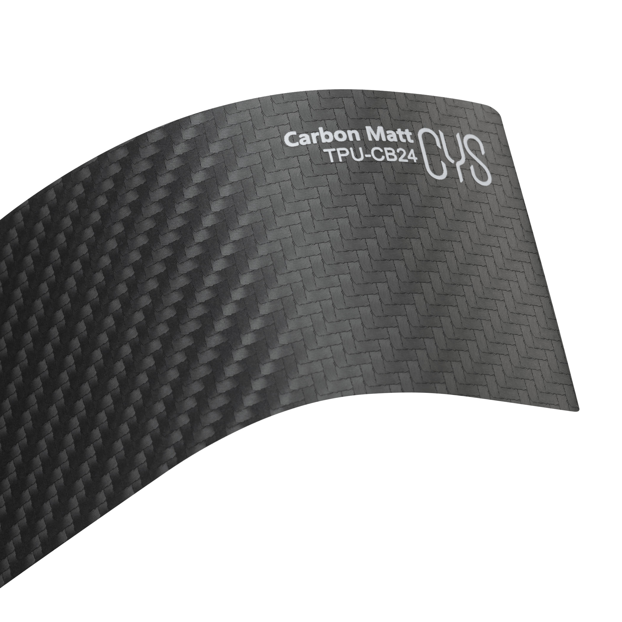 CYS Lipni plėvelė CYS Carbon Matt 971 TPU-CB24, matinė