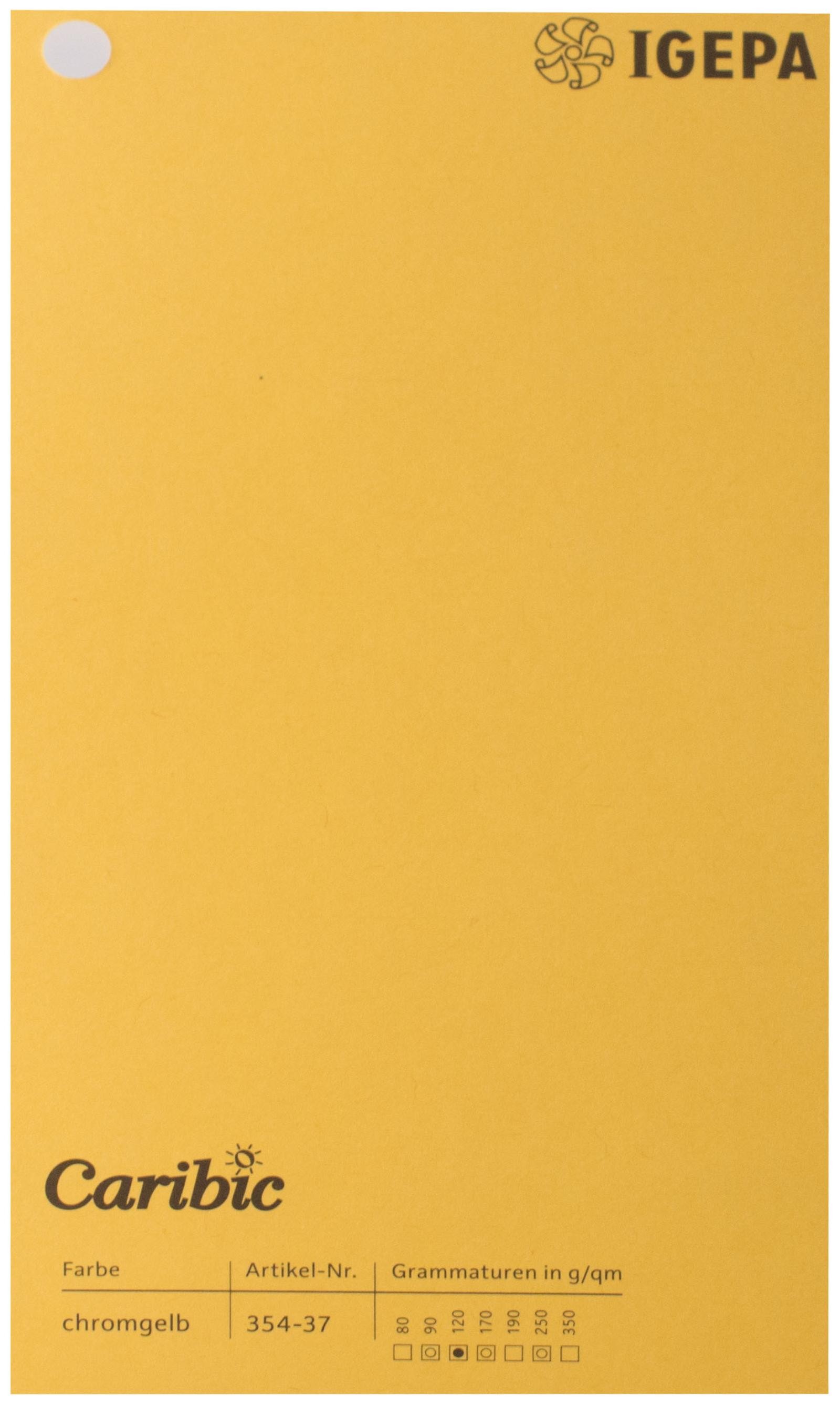 Favini Spalvotas popierius Caribic Nr.37 170g/m2 65x92 cm (geltona)