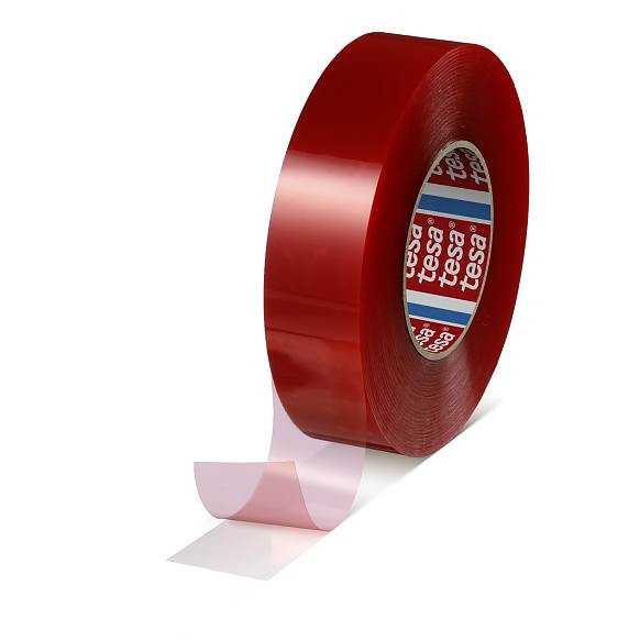 TESA Lipni dvipusė juosta Tesa 04965 FL plona skaidri (12mm x 50m)