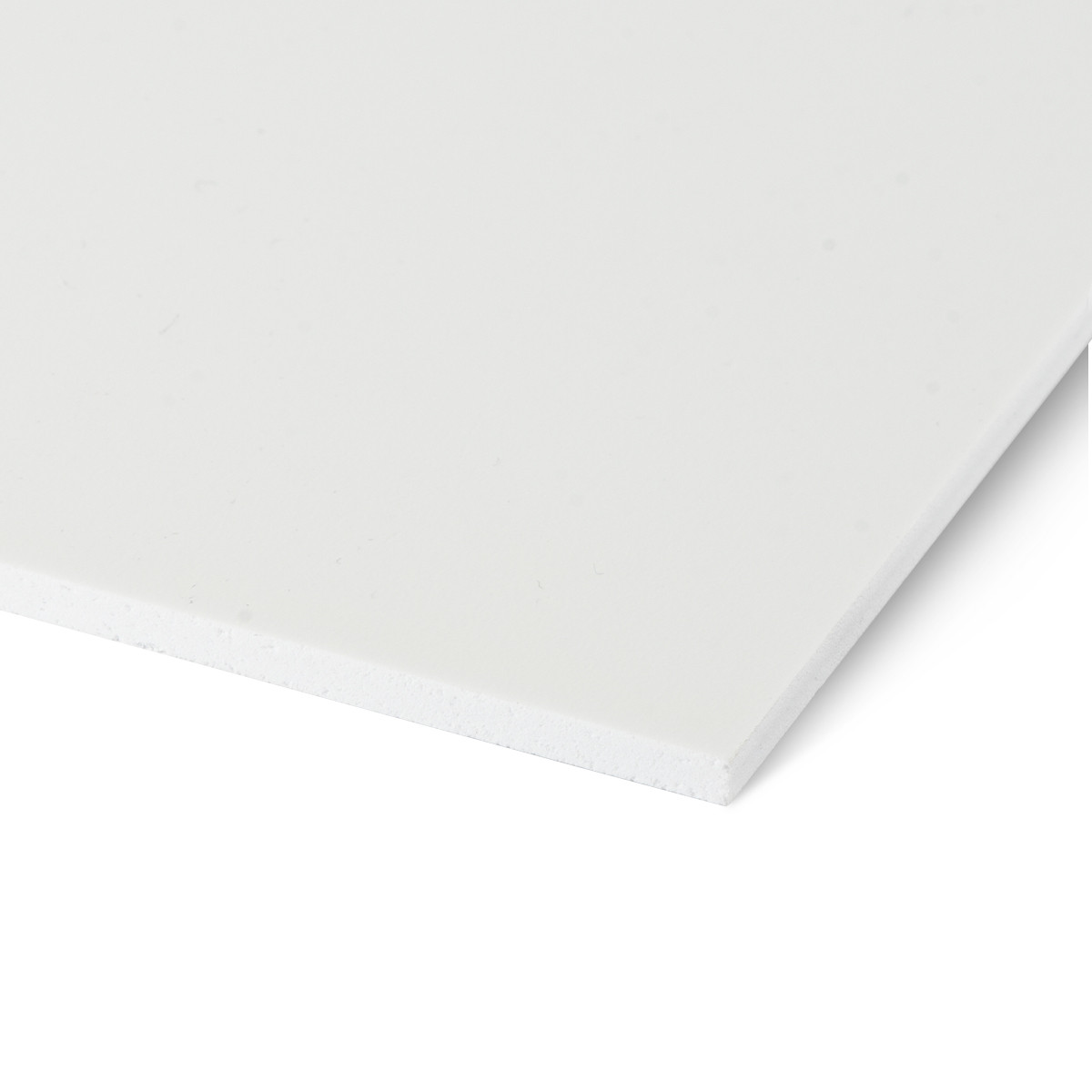 Excel PVC putų plokštė PP Impress (3050x2050x3mm) balta su apsaugine plėvele