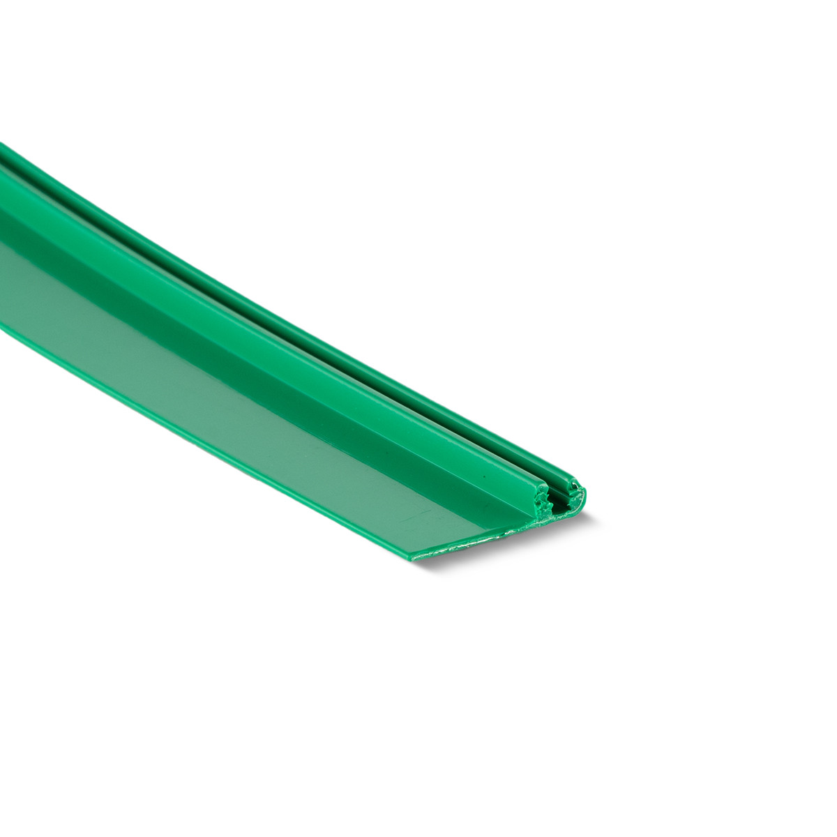 Proprofil Plastikinis kantelis SignTrim 121 3mm F, žalias ~RAL6029 (50m ritinys)
