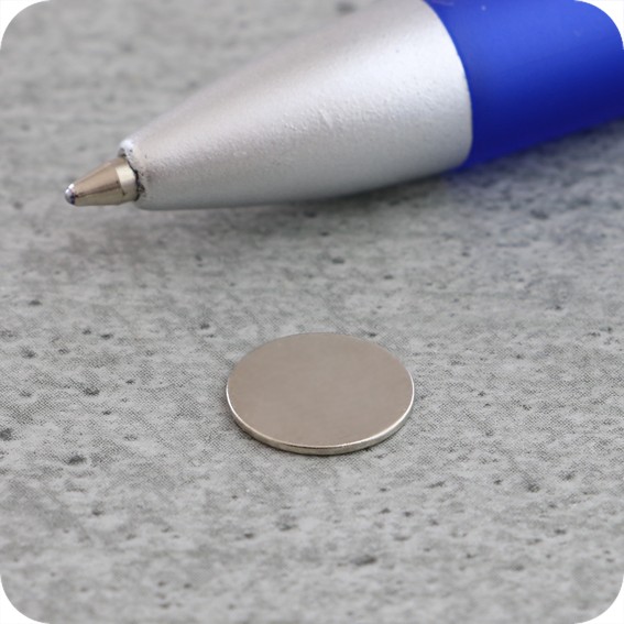 Magnetiniai apskritimai, 10mm x 0,6mm, N38 (100 vnt.)