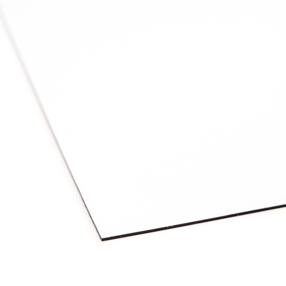 Magnetinė plėvelė (0,5(0,6) x 1000 mm) Ritinys 20m, juoda/balta