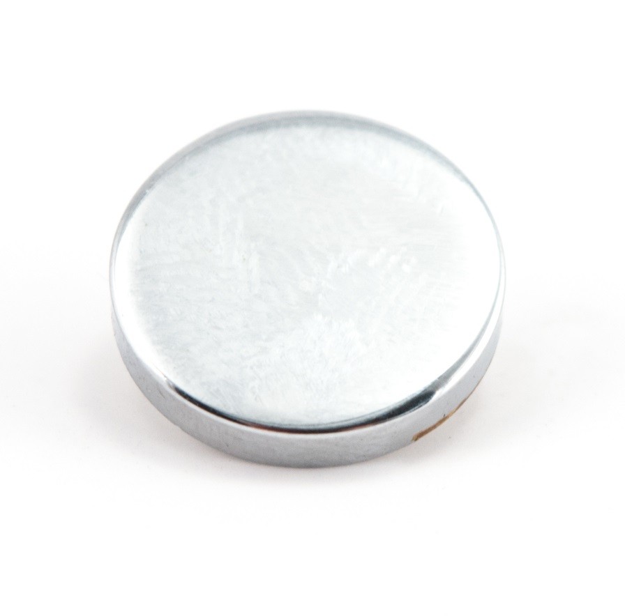 Metalfix galvutė 13x2mm chromo spalvos varžtui su vidiniu sriegiu
