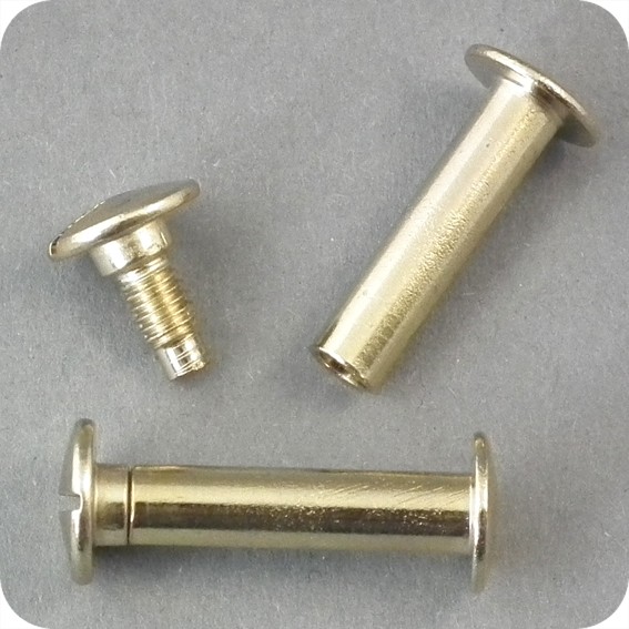 Metaliniai žalvariuoti varžtai, 47mm ilgio