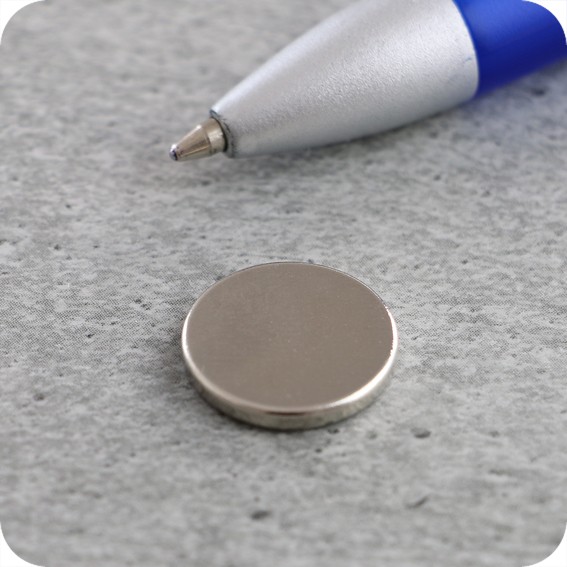Magnetiniai apskritimai, 14mm x 2mm, N35 (100 vnt.)