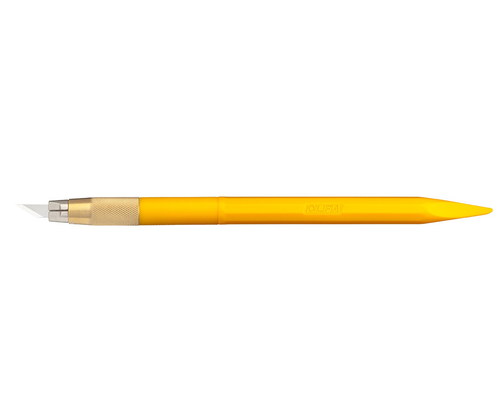 OLFA Skalpelis profesionalus AK-5, komplekte 30 geležčių KB-5 ir adata (4mm)