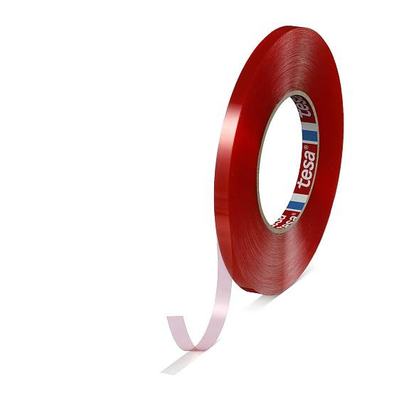 TESA Lipni dvipusė juosta Tesa 04965 FL plona skaidri (6mm x 50m)