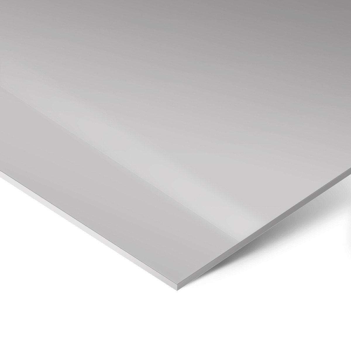Polistirolio plokštė (2000x1000x3 mm) 853 pilka, matinis/blizgantis
