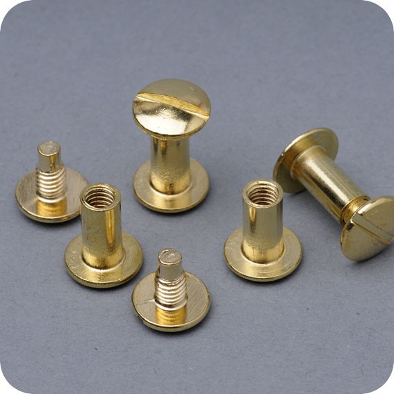 Metaliniai žalvariuoti varžtai, 12mm ilgio
