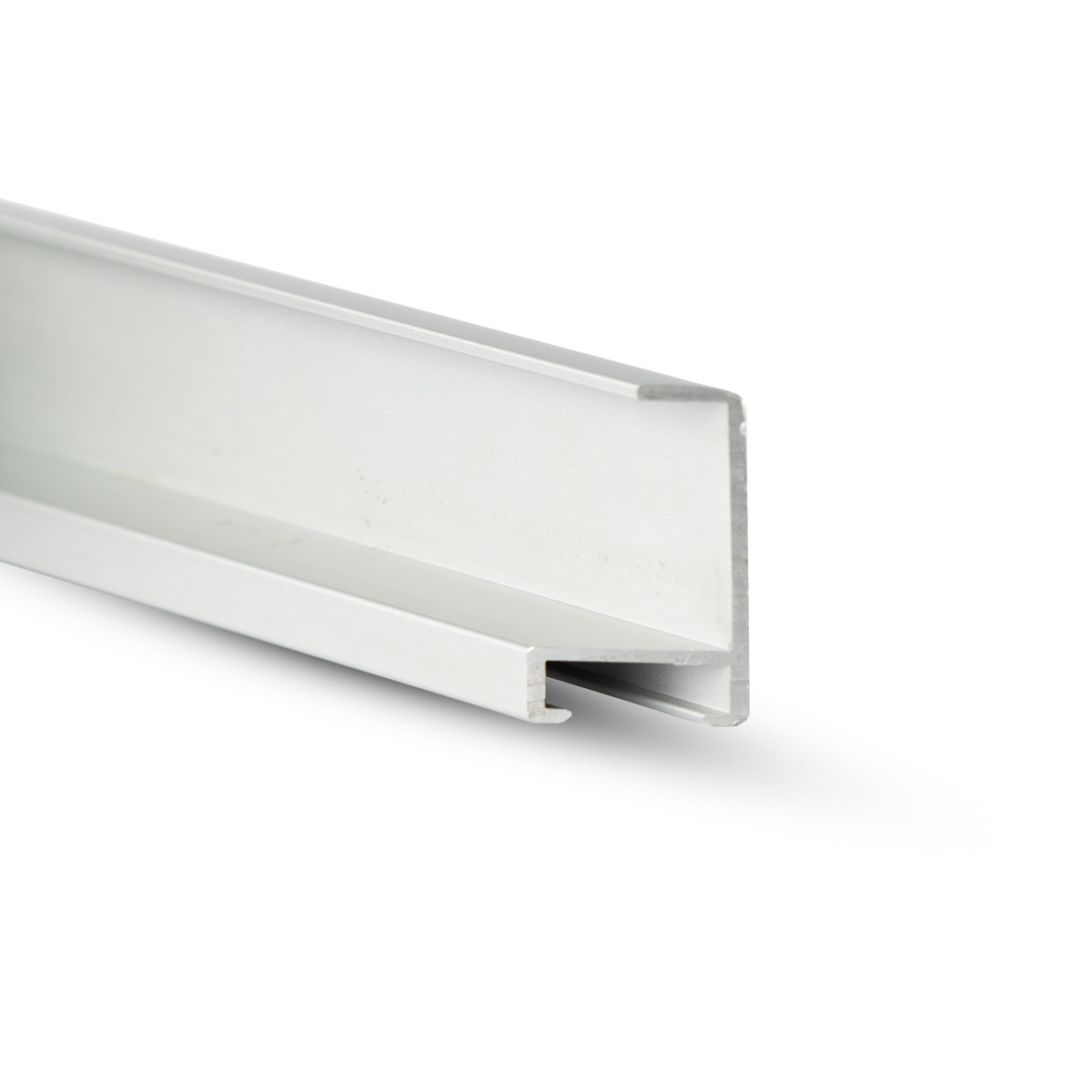 Aliuminis profilis rėmeliams 22-004 ilgis 3040mm, 1101067 sidabrinė matinis