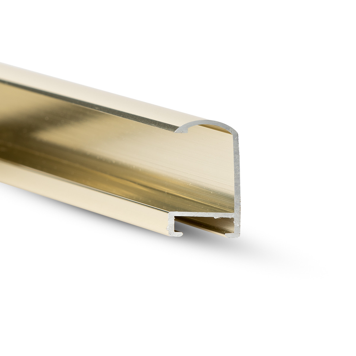 Aliuminis profilis rėmeliams 71-000 ilgis 3040mm, 1101049 auksinė