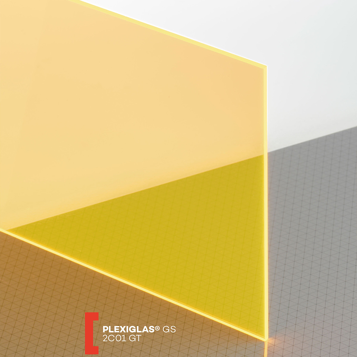 POLYVANTIS GmbH Plexiglas GS (3050x2030x3mm) 2C01 oranžinė fluor (2465)
