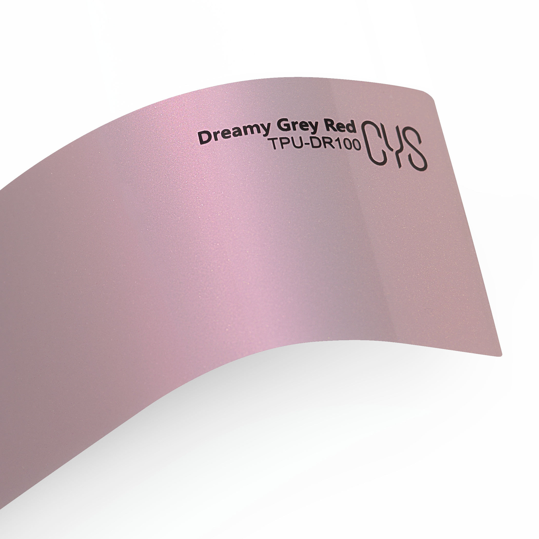 CYS Lipni plėvelė CYS Dreamy Grey Red 971 TPU-DR100, blizgi