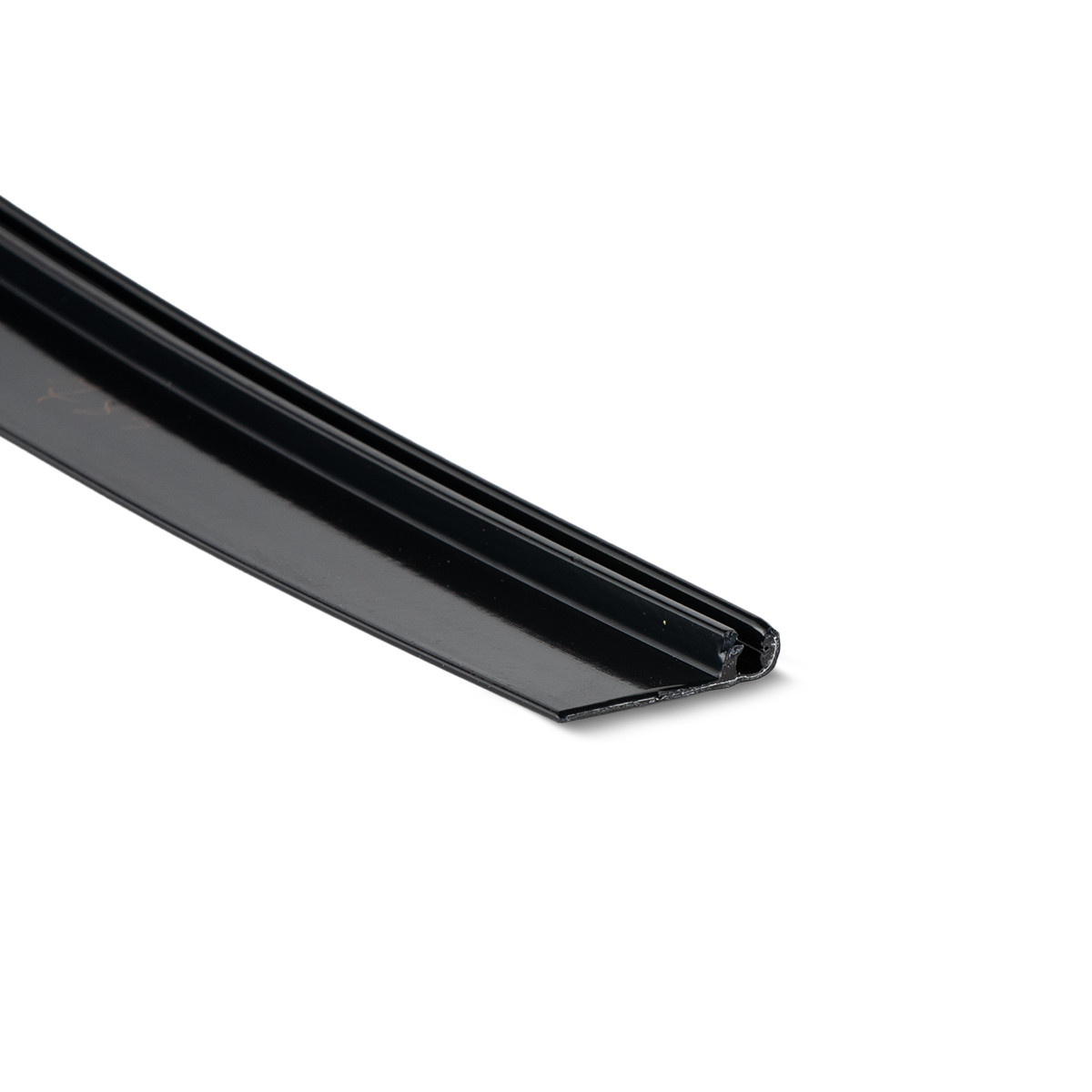 Proprofil Plastikinis kantelis SignTrim 785 3mm F, juoda ~RAL9005 (50m ritinys)