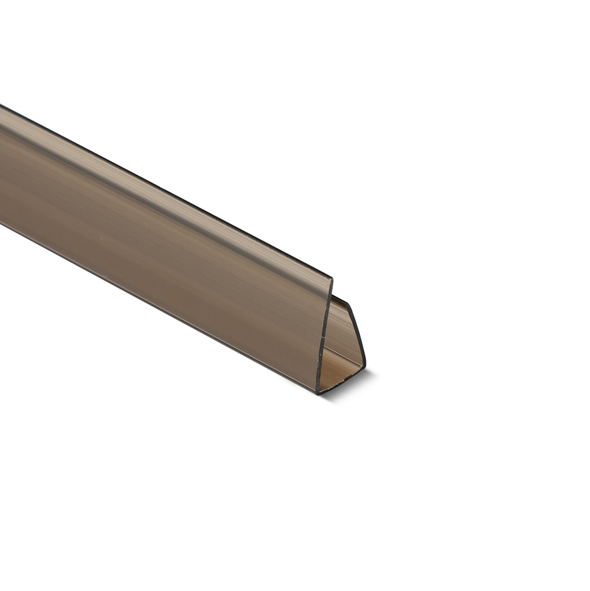PC profilis U 6mm PAN bronza 2,1m