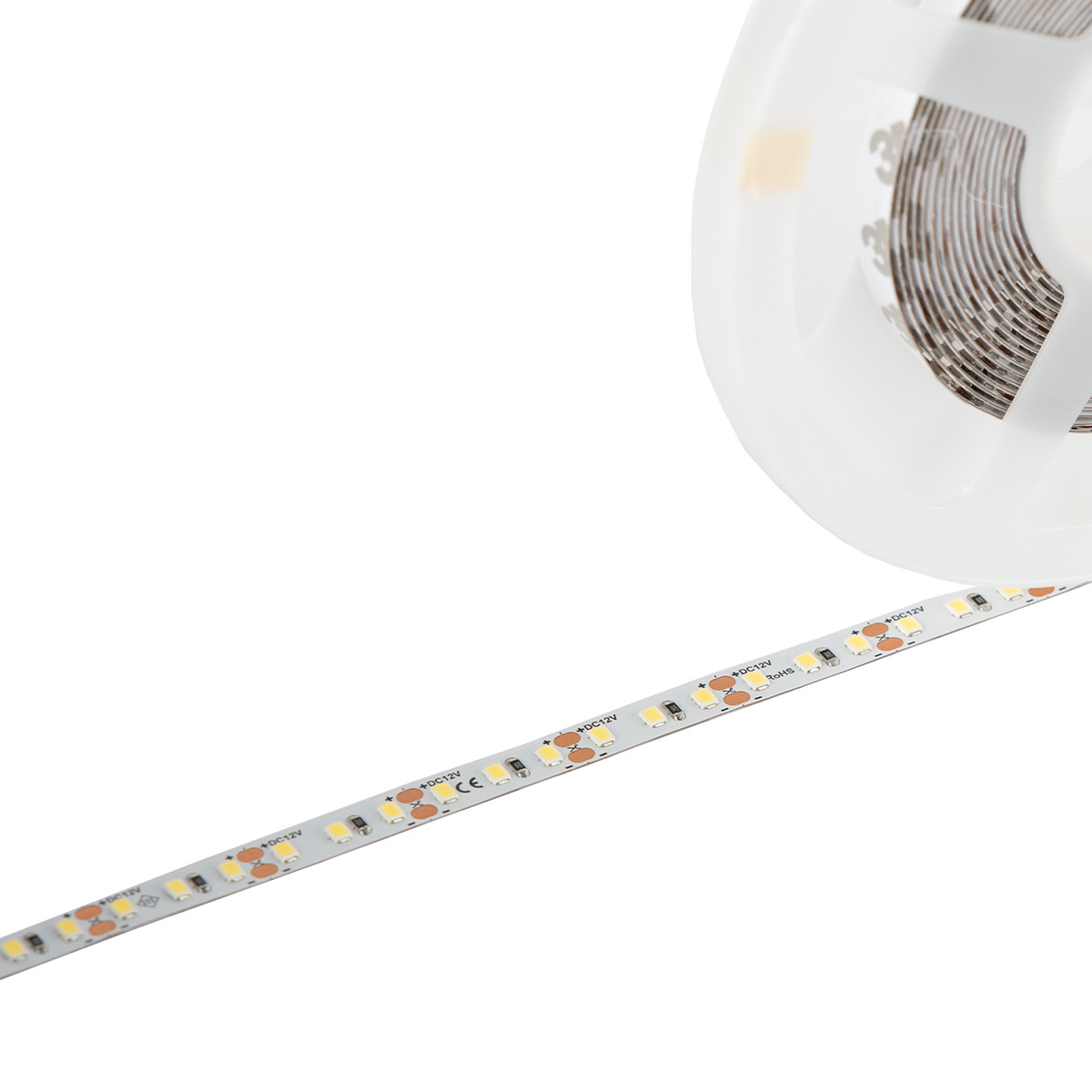 Horizontali lanksti LED juosta 120LED/8,6W/m (W61) balta/šalta