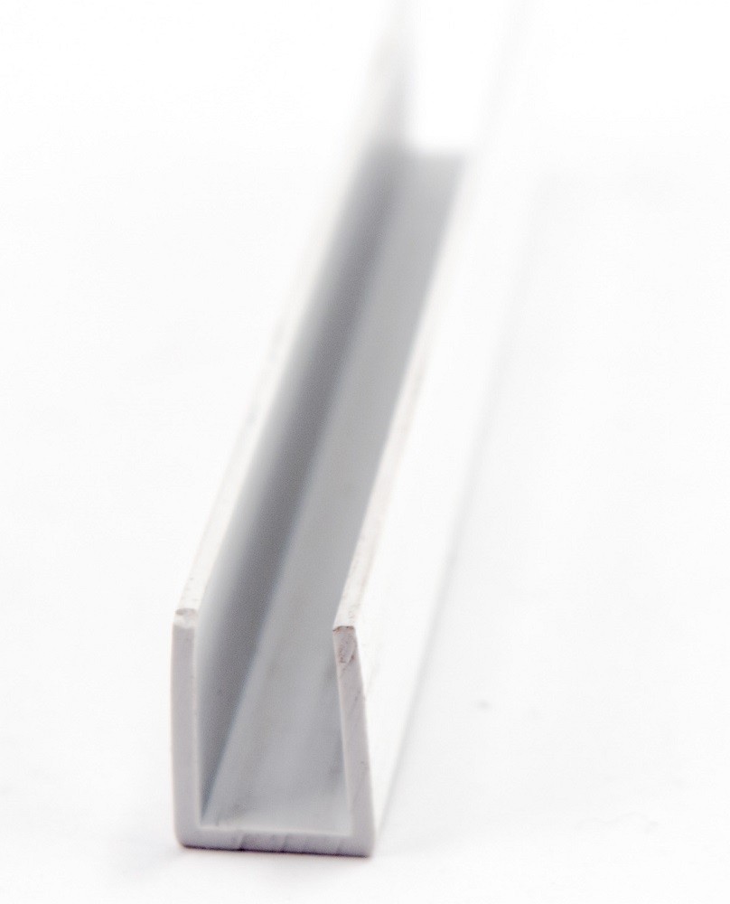 GEHR PVC profilis U (6x15x1,2mm) baltas 609 3000mm
