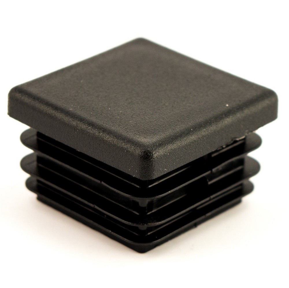 Dangteliai stačiakampiams profiliams (30x30x2mm) 305-30302-40, juoda
