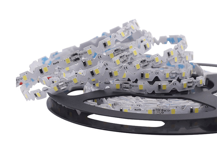 LED juosta BaltLED LineLit ZigZag 72LED/7,2W/m šaltai balta