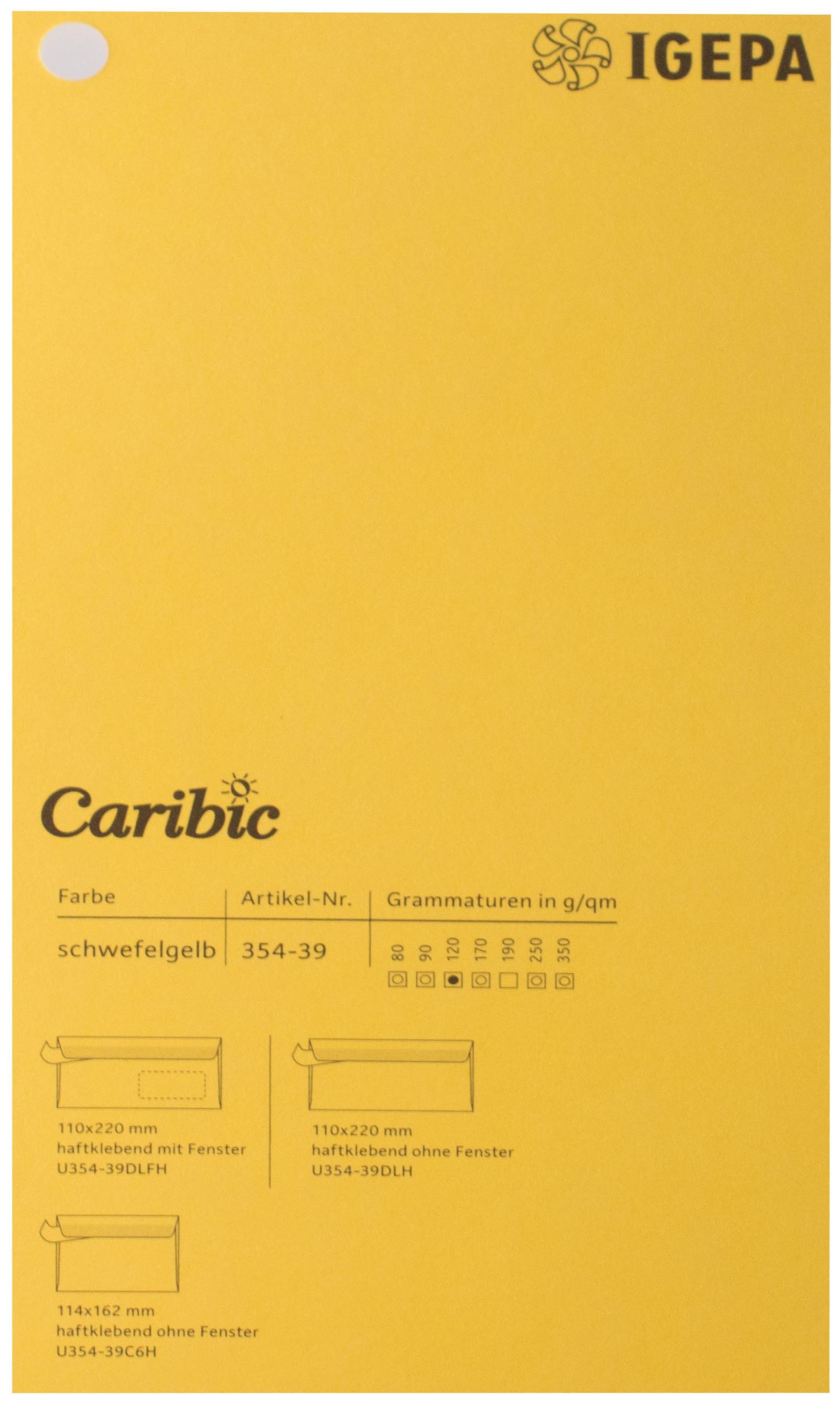 Favini Spalvotas popierius Caribic Nr.39 350g/m2 72x102 cm (garstyčių)