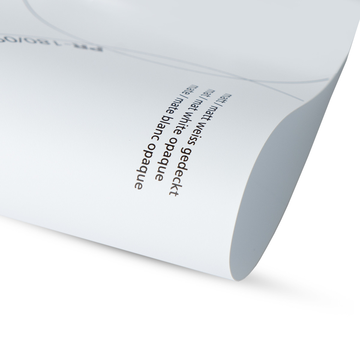 PENTAPLAST PVC plėvelė Pentaprint balta matinė (1400x1000x0,3mm) 180/09 (pakuotėje 40vnt)