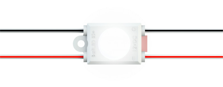 BALTLED LED modulis Standart BMOP-SP-LE1A160830E05 Crown OPTO S0+ šiltai balta 3000K 0,5W