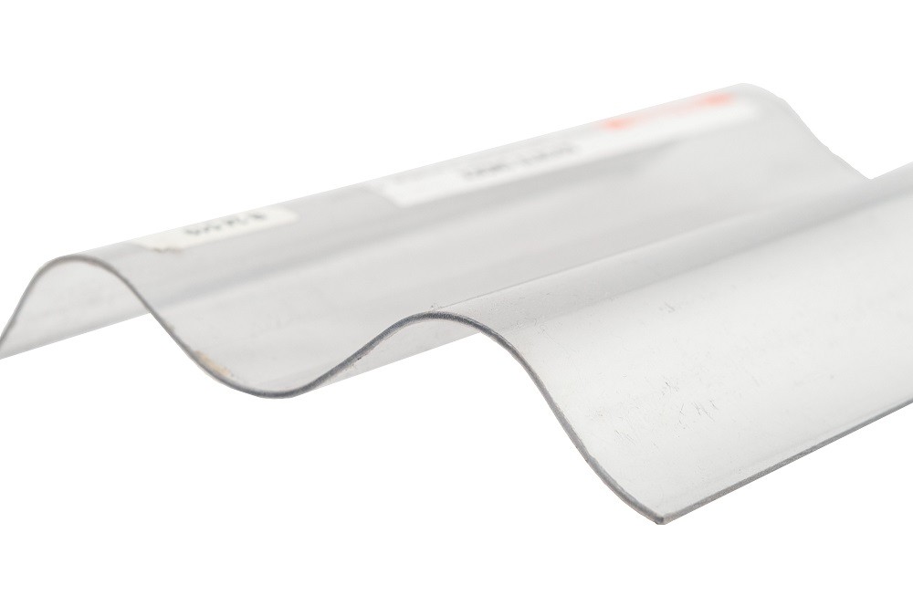 Renolit ONDEX PVC Ondex Ecolux C020 banguota skaidri 3000x1106x0,8 mm TO15 76/18 mm