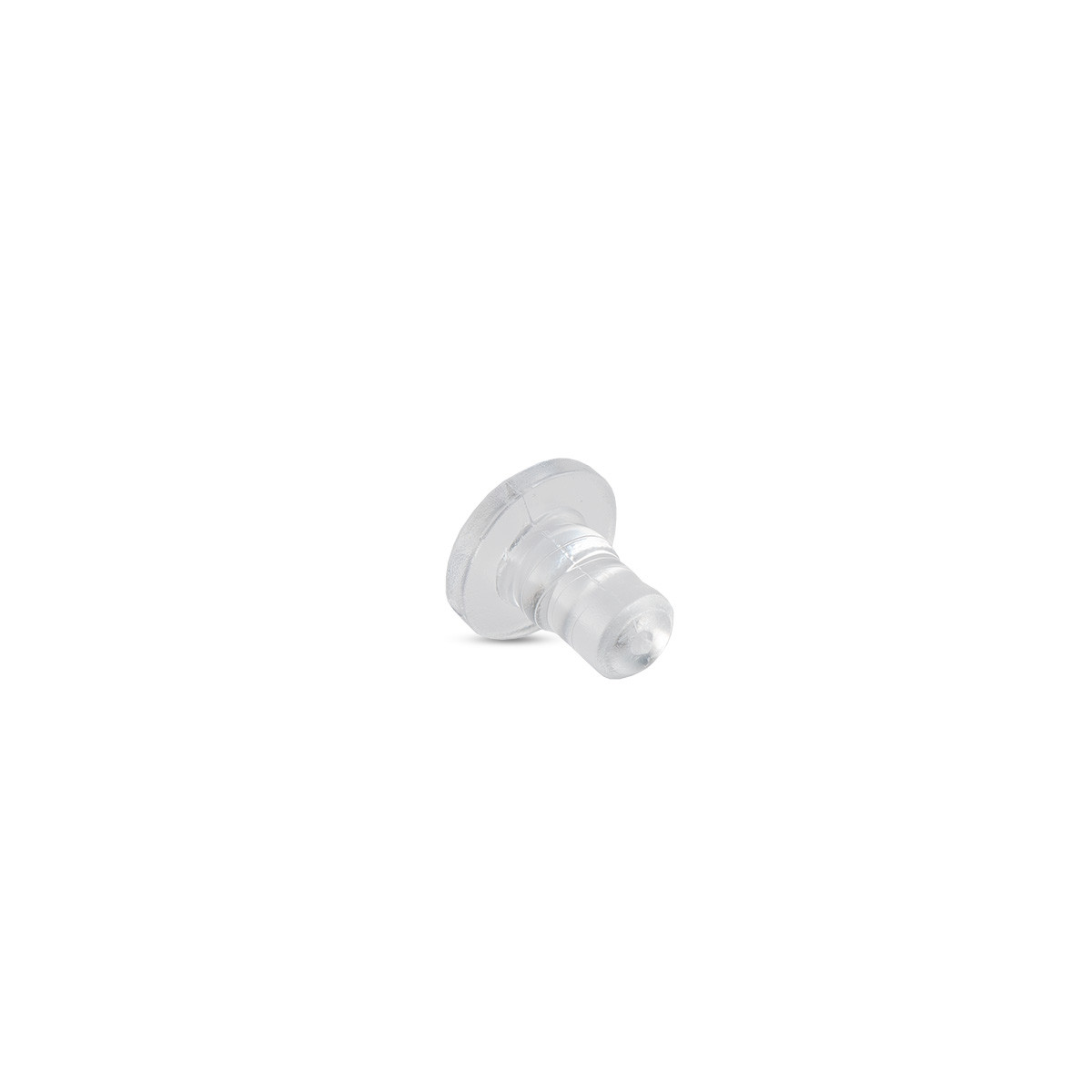 Klijuojamas tūrinis raidžių laikiklis 30mm skaidrus 2062