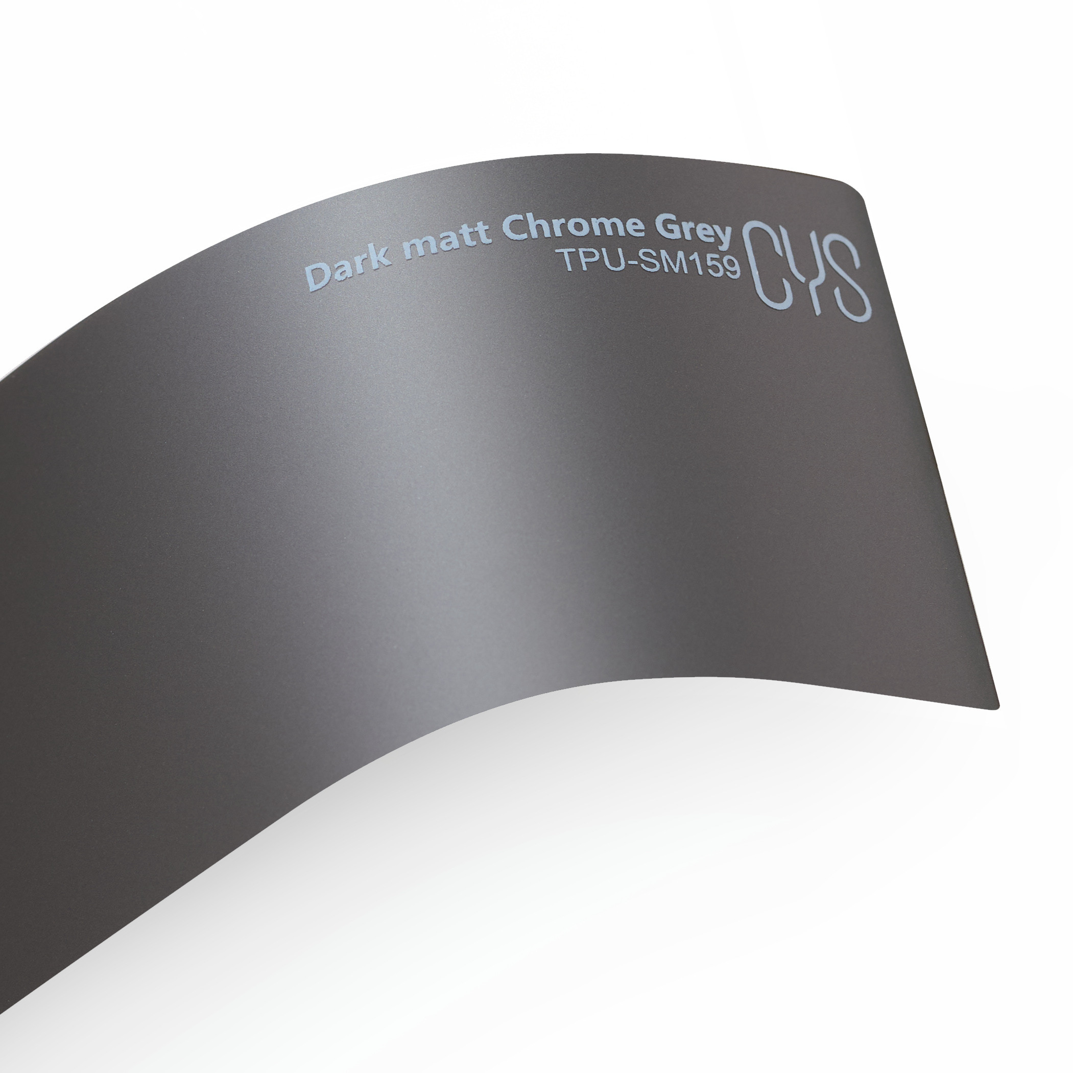 CYS Lipni plėvelė CYS Dark Matt Chrome Grey 971 TPU-SM162, matinė