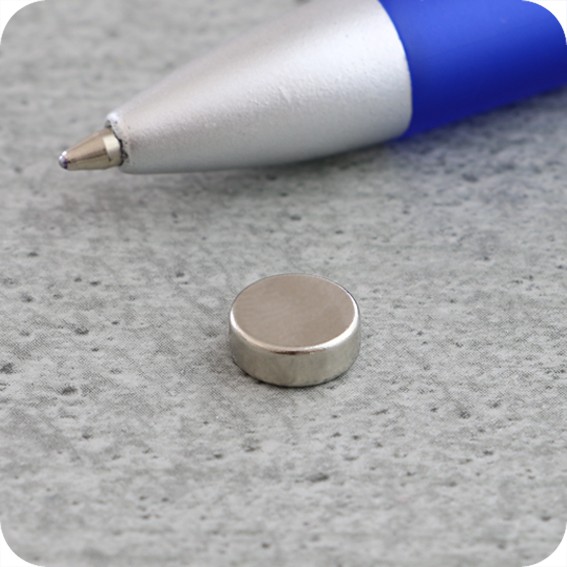 Magnetiniai apskritimai, 8mm x 3mm, N35 (100 vnt.)