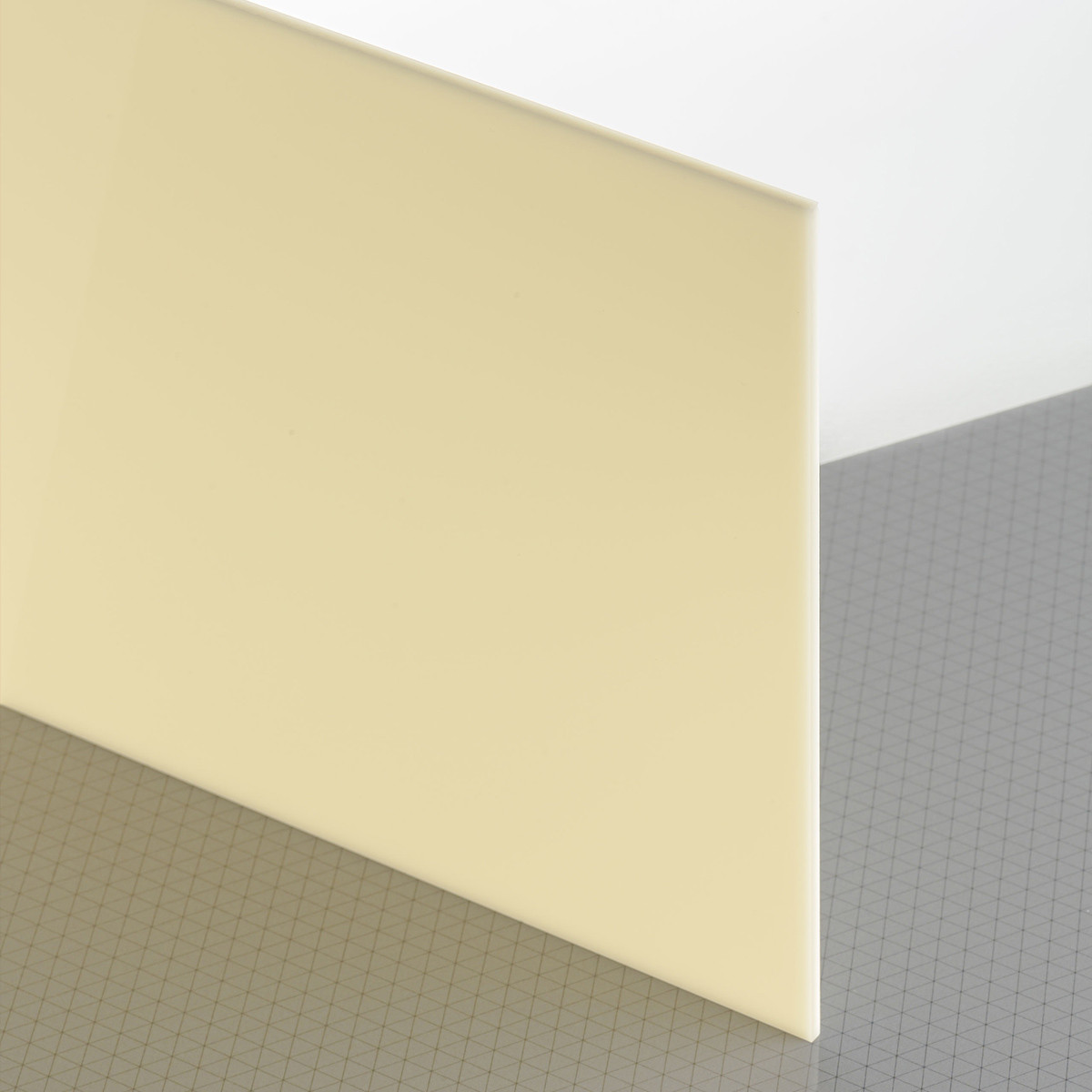POLYVANTIS GmbH Plexiglas GS (3050x2030x3mm) 1H02 kreminė