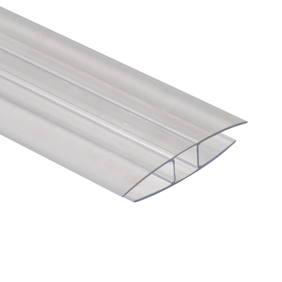 RODECA Polikarbonatinis profilis H 8mm 6m ilgio
