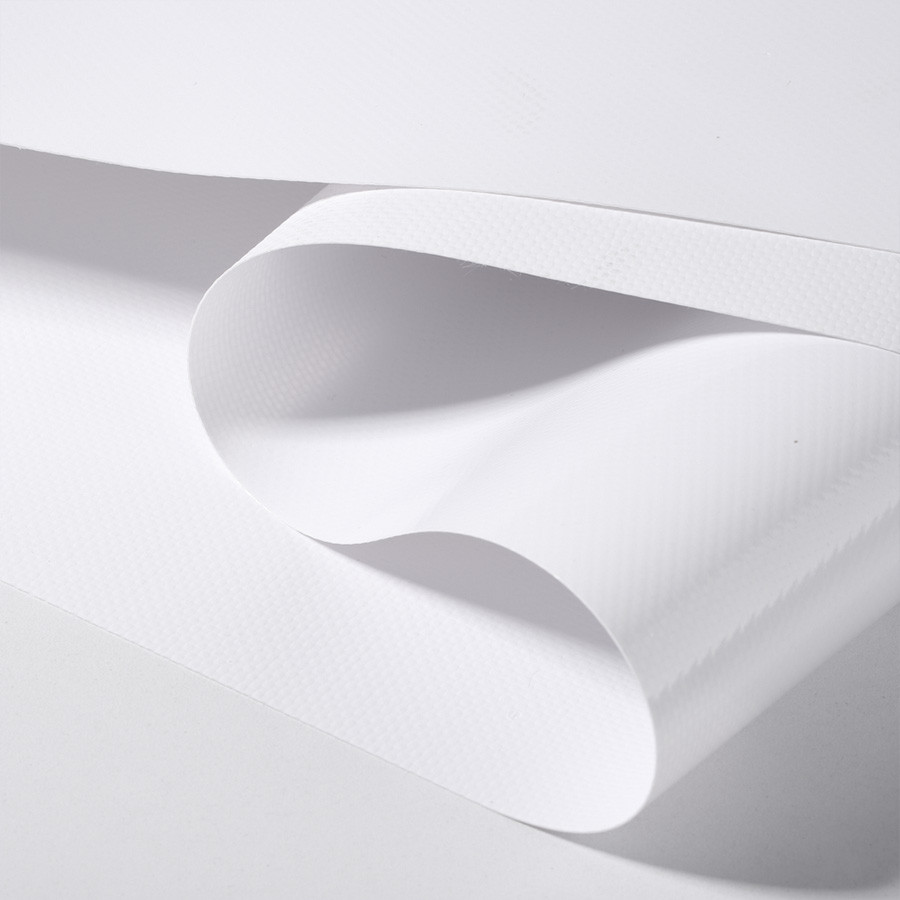 Tentas Coated Frontlit 450 g/m2 balta, matinė (Ritinys 1,60x50 m)