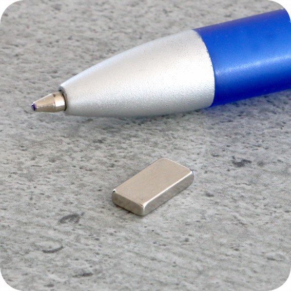 Magnetiniai blokeliai, 10mm x 5mm x 2mm, N35 (100vnt.)
