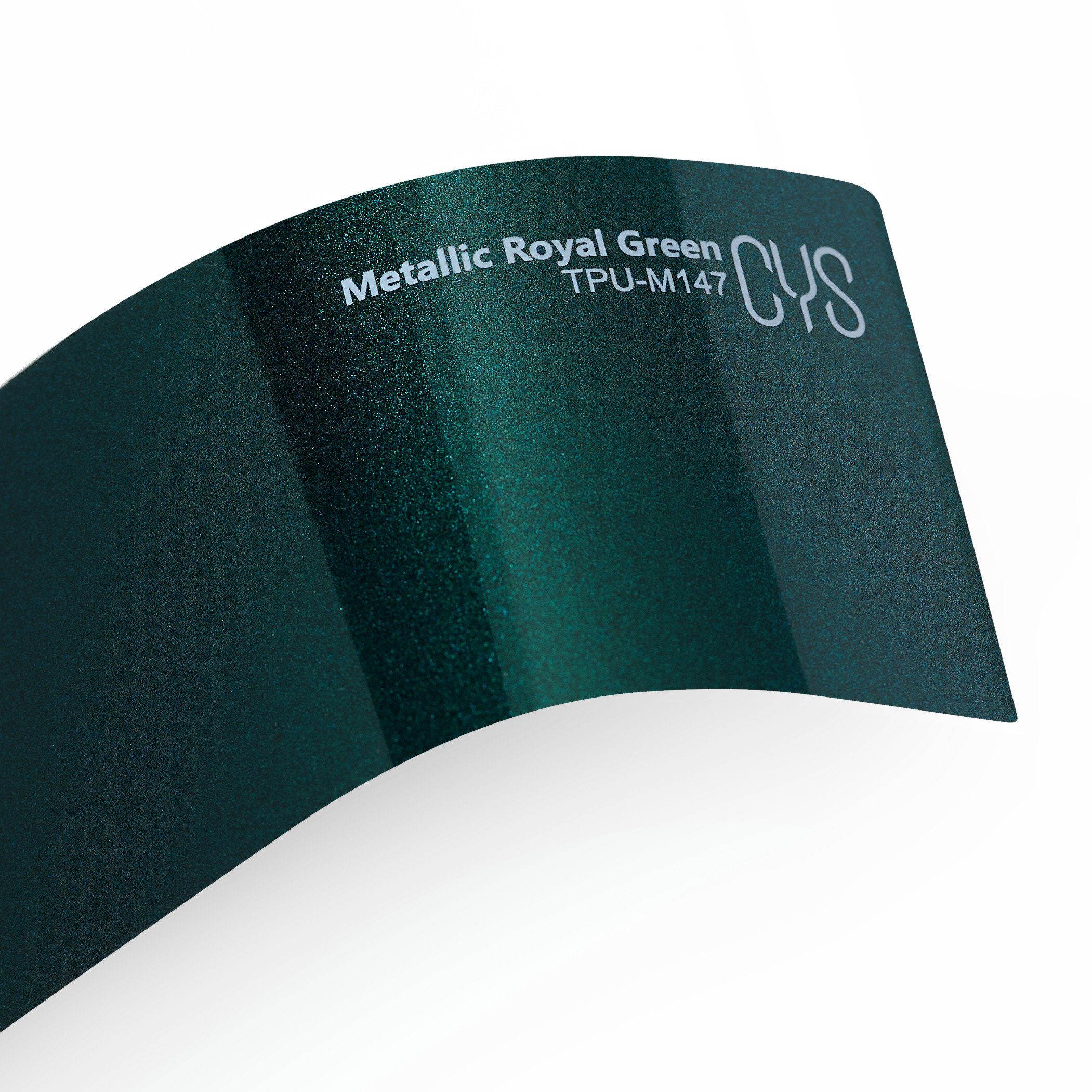 CYS Lipni plėvelė CYS Metallic Royal Green 971 TPU-M147, metalikas