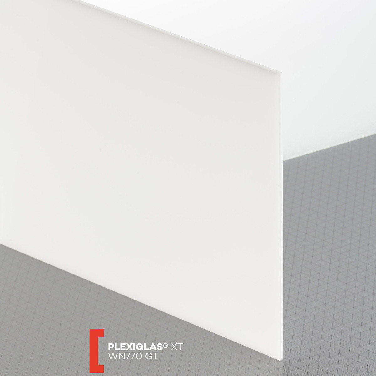 POLYVANTIS GmbH Plexiglas XT (4050x2050x4mm) WN770 opal (00770)