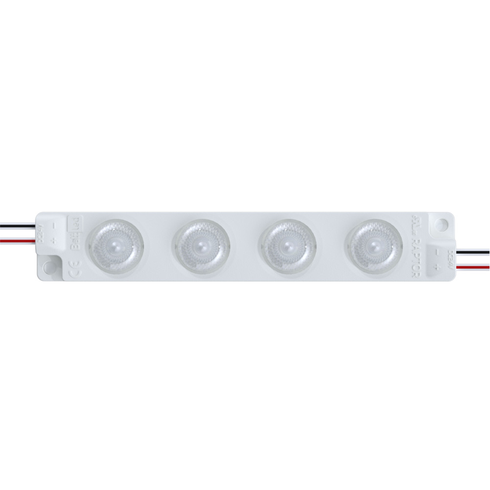 BALTLED LED modulis Raptor - 4 BMP-R4-865E2.2-24V,  šaltai balta 6500K 2,2W, 24V