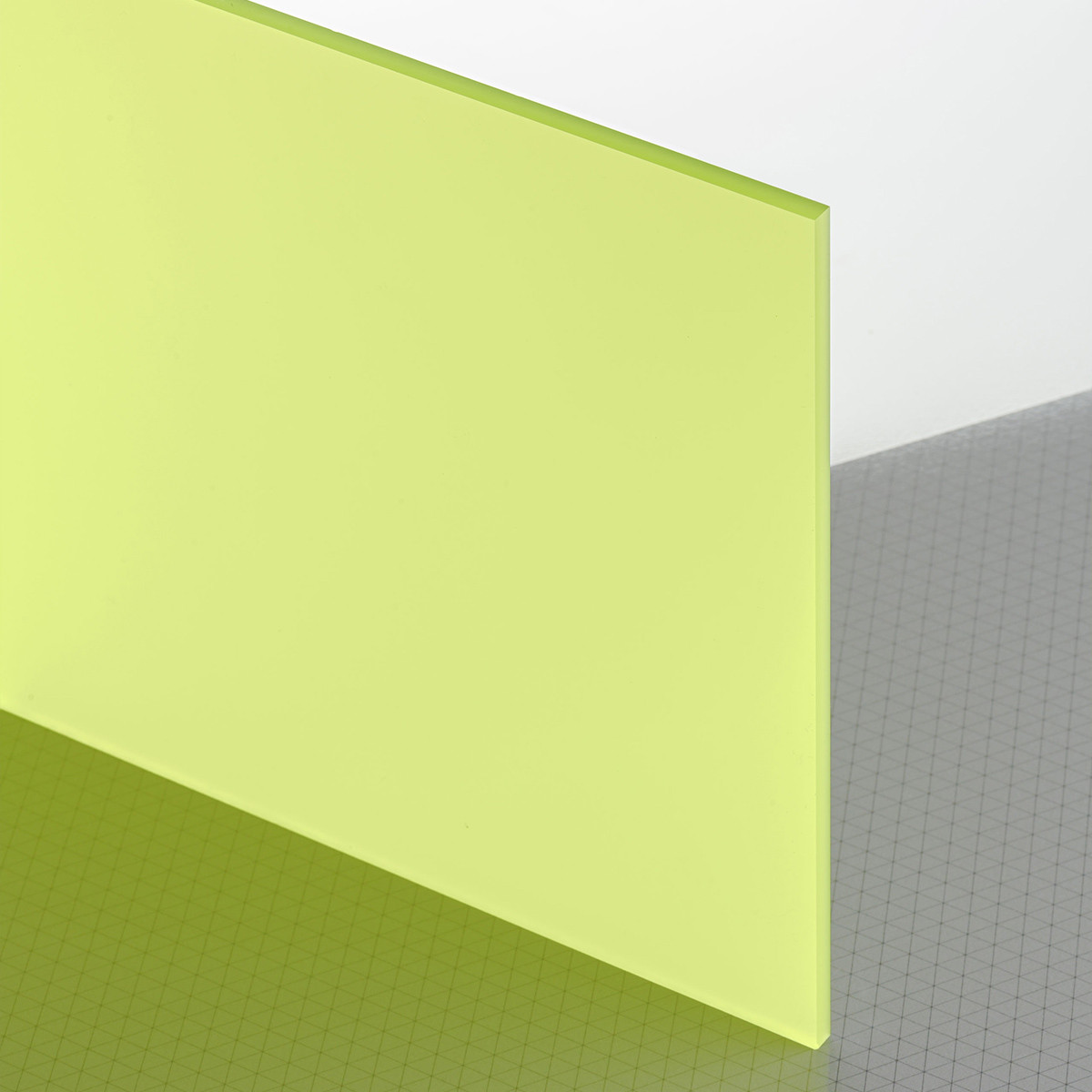 POLYVANTIS GmbH Plexiglas Satinice (3050x2030x6mm) žalia 6H07 DC dvipusė